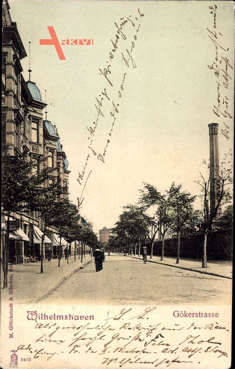 Gökerstraße in Wilhelmshaven .